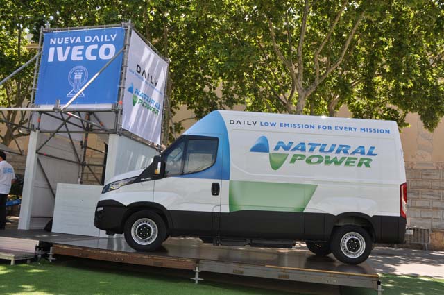 El Iveco Daily Natural Power es un vehículo comercial ecológico, eficiente y totalmente funcional.